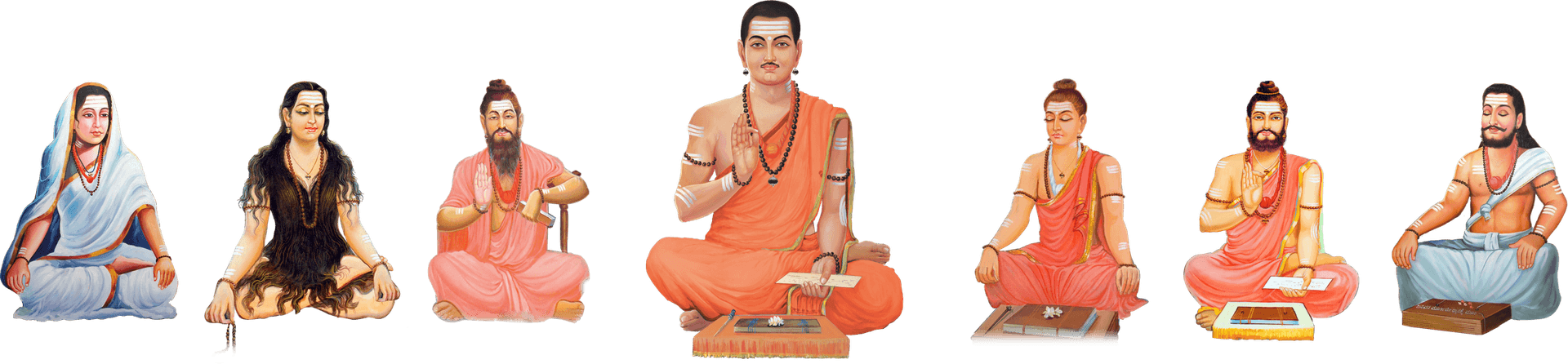 ಲಿಂಗಾಯತ ಧರ್ಮದ ಸಪ್ತಗಣಾಧೀಶರ ಚಿತ್ರ
